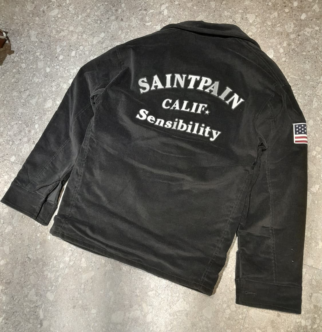 (새상품) 세인트페인 누빔 코듀로이 자켓 (M) 상품이미지1