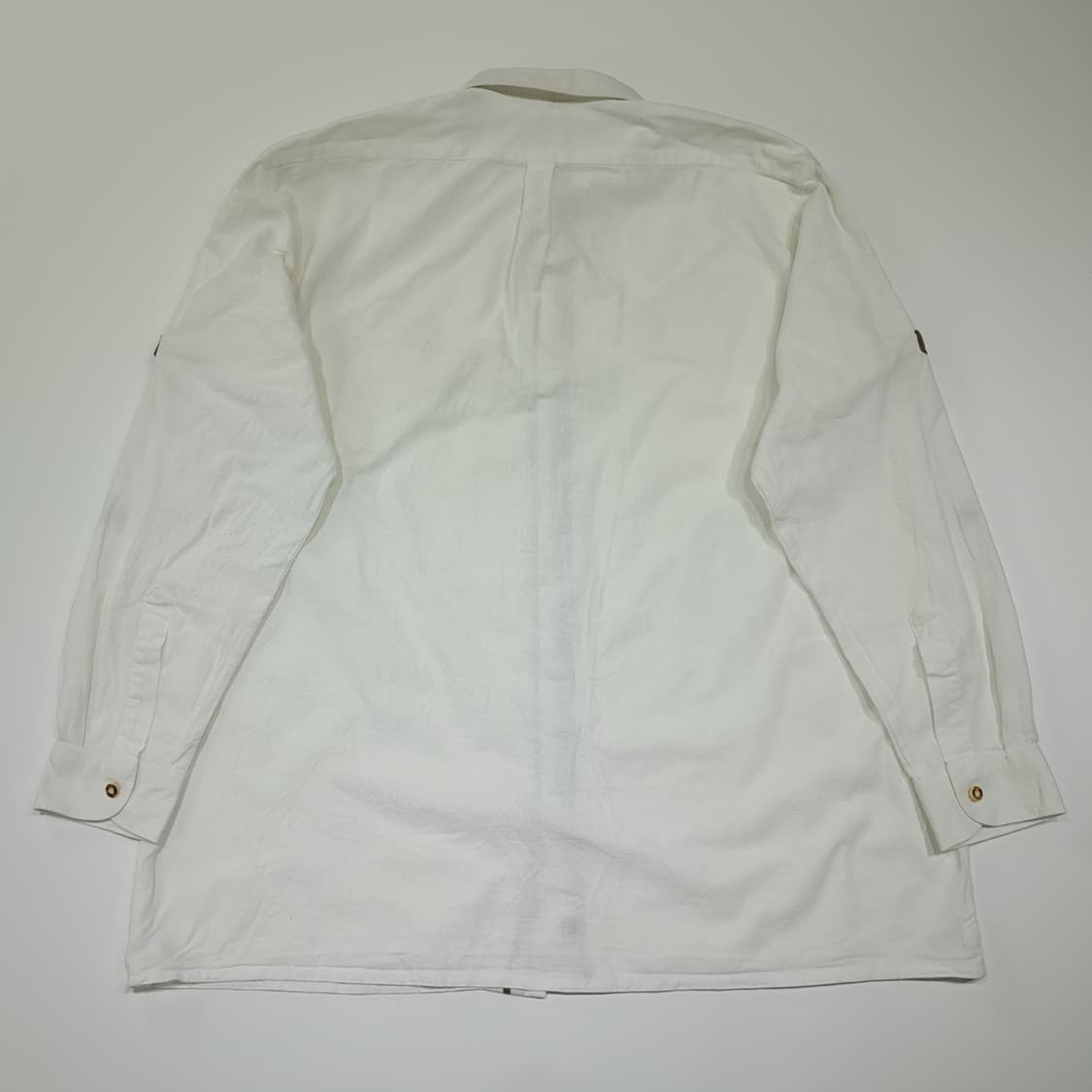 CL969 2XL OS 독일 트라흐텐 바바리안 알펜 화이트 셔츠 남방 상품이미지6