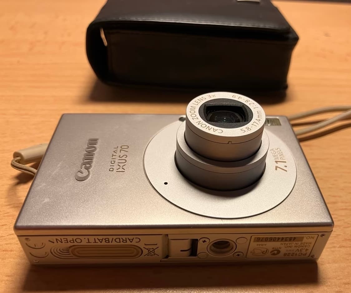 CANON IXUS 70 캐논 익서스 70 빈티지 디지털카메라 디카 상품이미지7