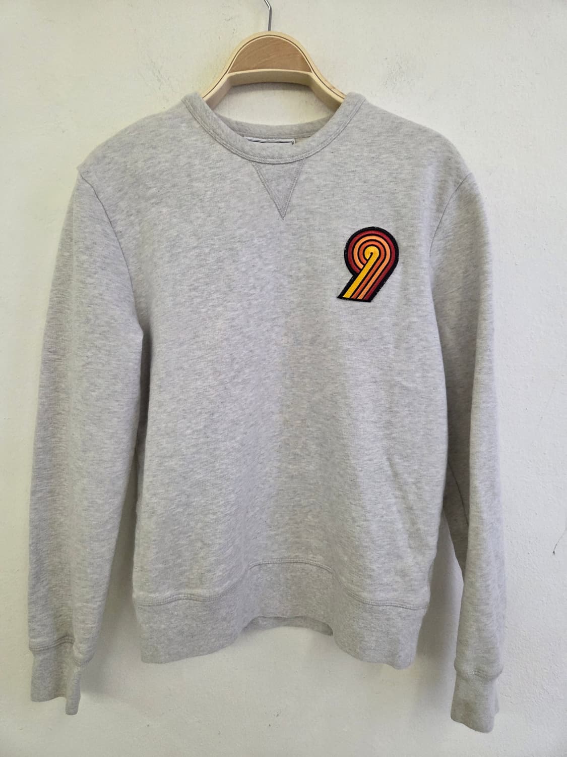 AMI 아미 숫자 9 로고 맨투맨 S 상품이미지1