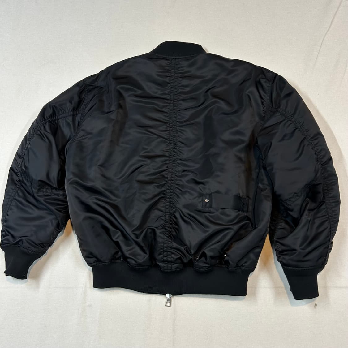 XL) 송지오 옴므 MA-1 항공점퍼 봄버 자켓 블랙 상품이미지6