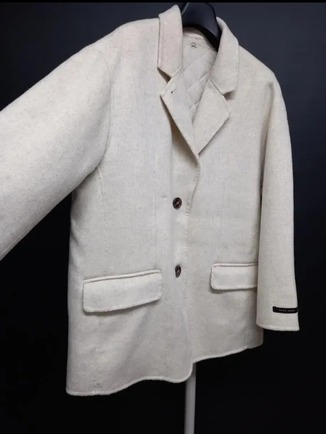 새 BLANK 블랭크 플랫 핸드메이드 자켓 F 상품이미지4