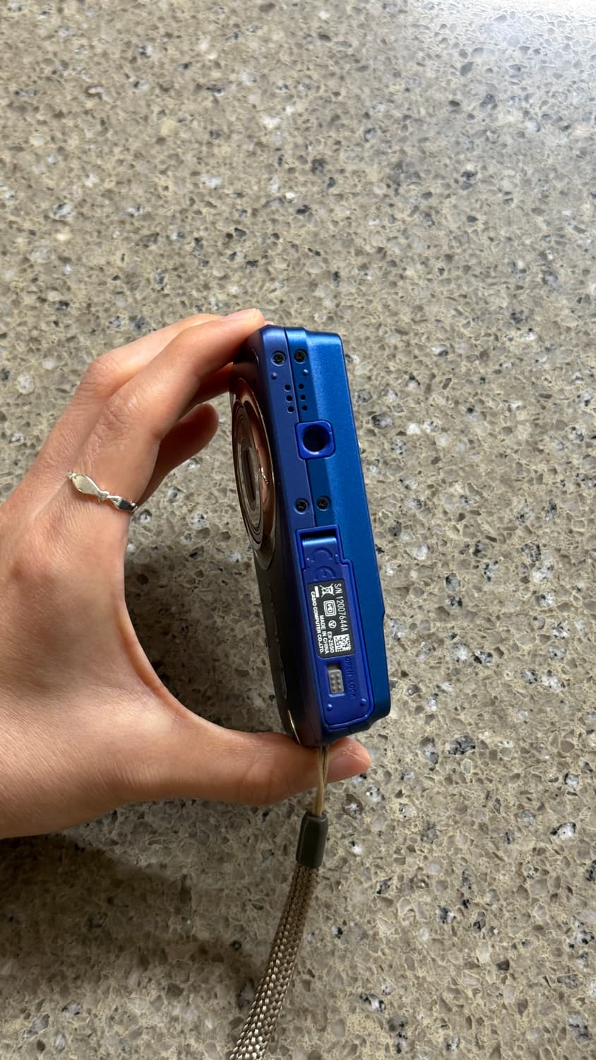 Casio Exilim 카시오 엑슬림 Z550 블루 / 작례 O 상품이미지6