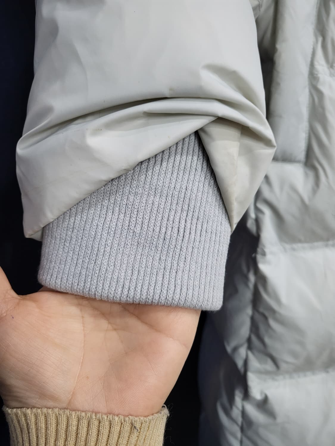 g 스튜디오 사가폭스 구스다운 롱패딩 상품이미지5