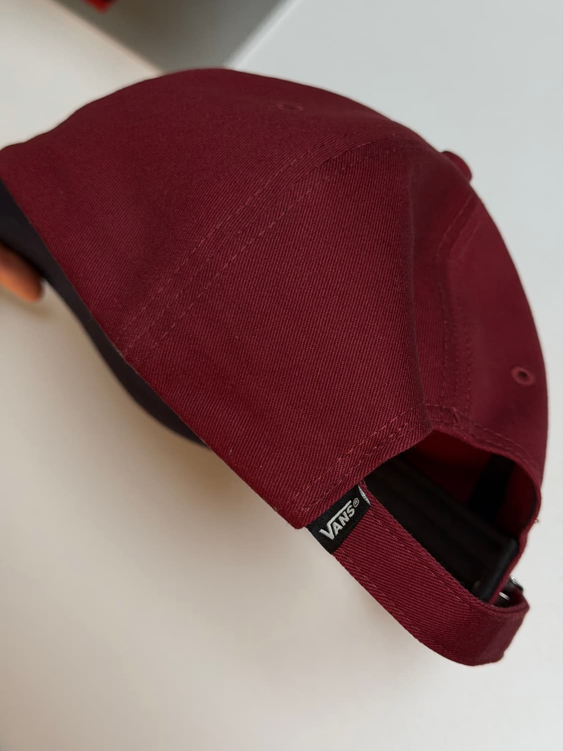 반스 버건디 캡 상품이미지2