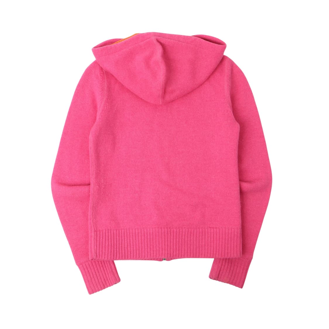 폴로진스 핑크 램스울 니트 써멀 후드집업 상품이미지5