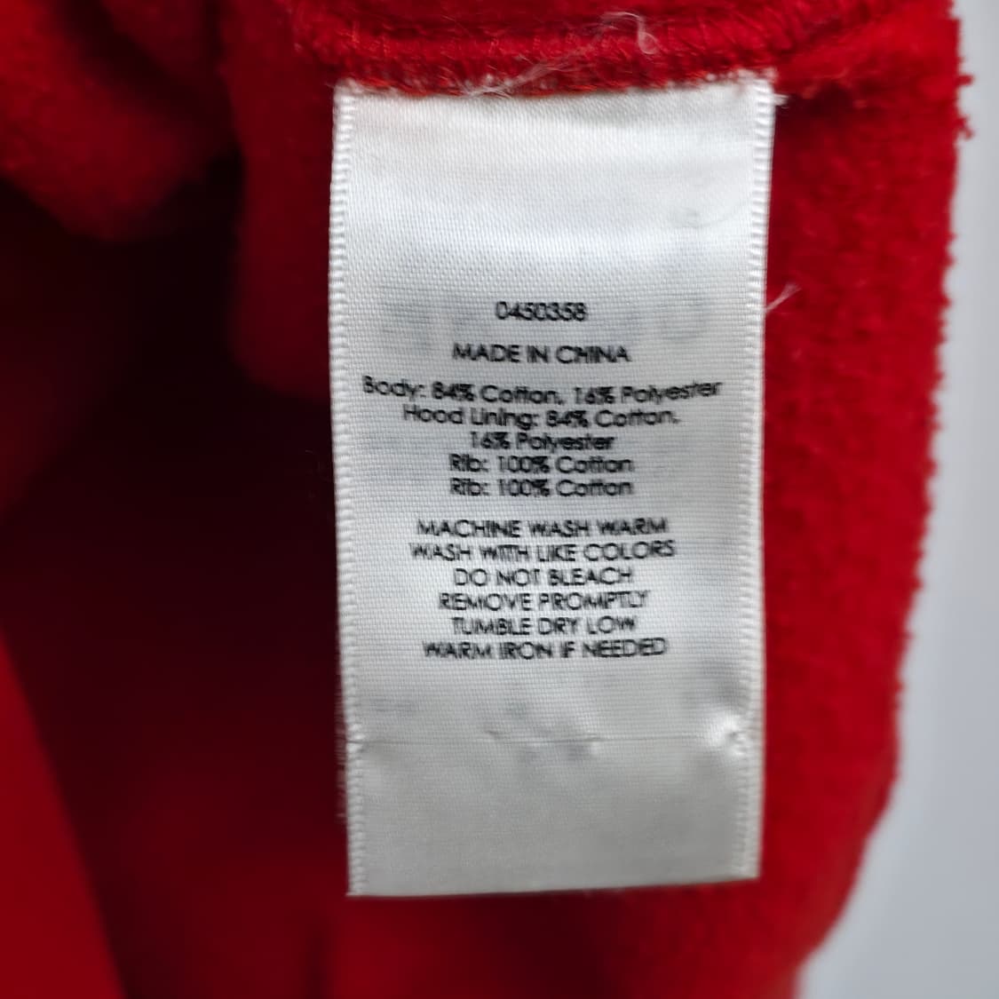 [L] 폴로 랄프로렌 레드 빅포니 후드티 상품이미지6