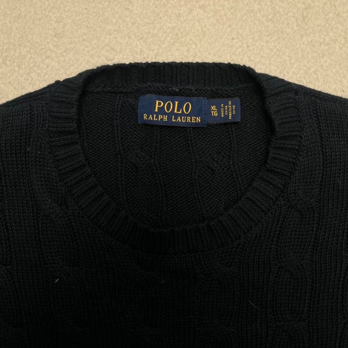 RALPH LAUREN 꽈배기 니트 XL TG 상품이미지4