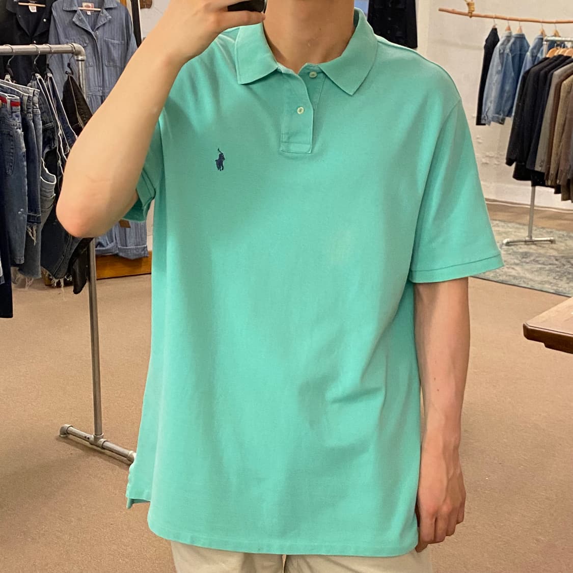 (XL) 폴로 랄프로렌 pk 반팔 카라 티셔츠  상품이미지2
