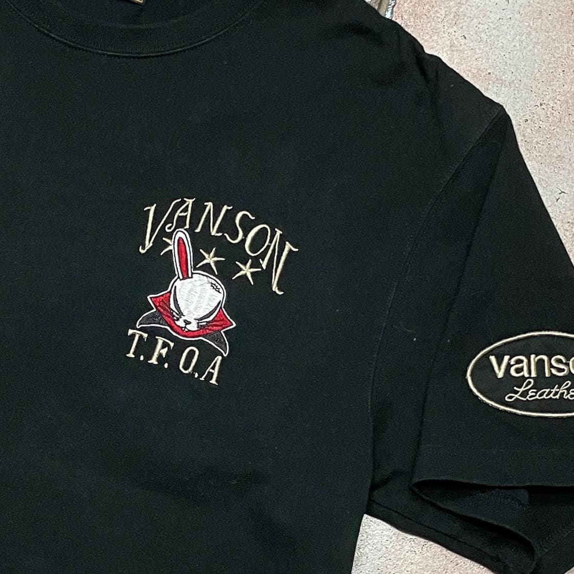Vanson X T.F.O.A 밴슨x무장전선 티셔츠 상품이미지7