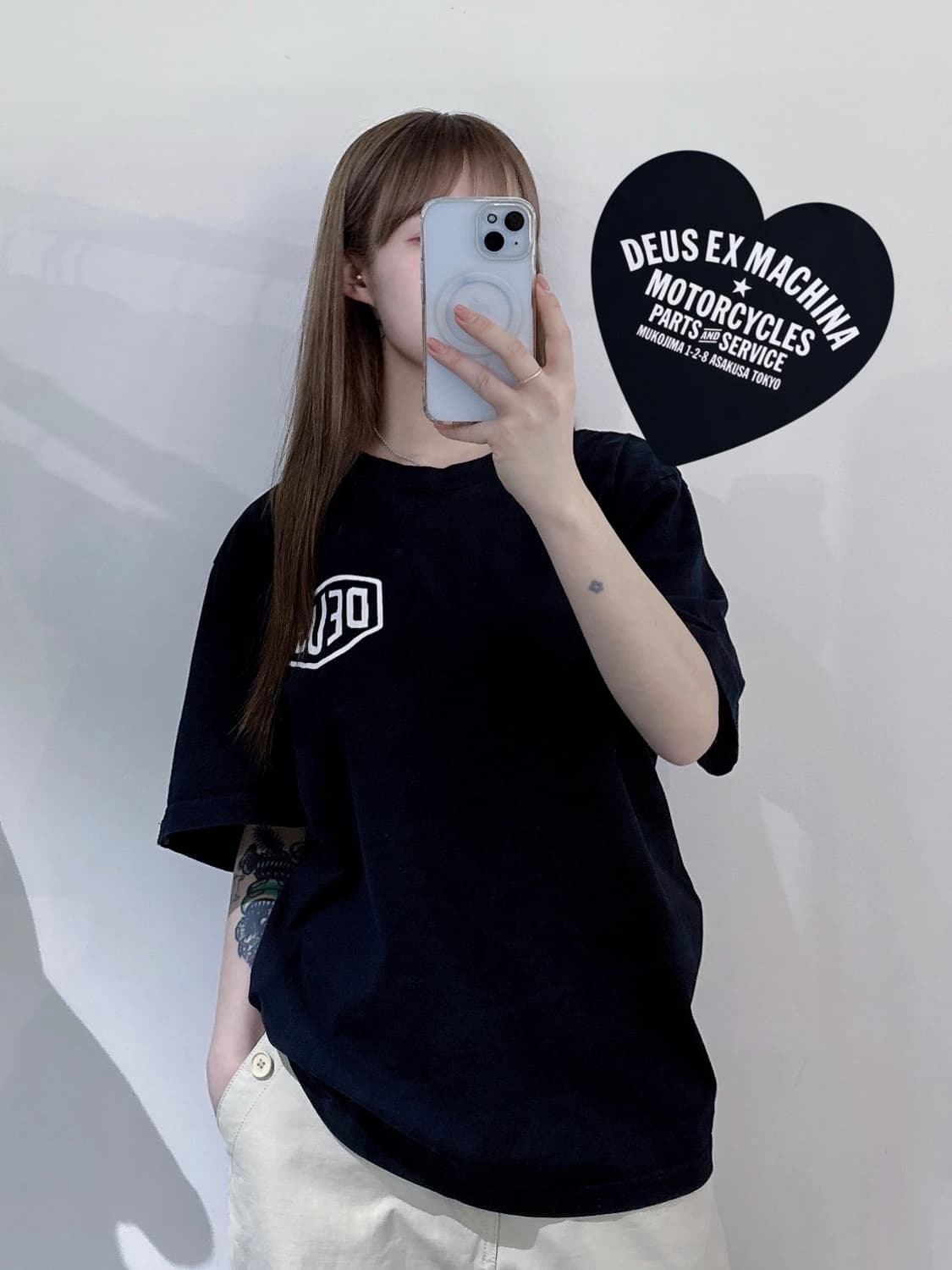 데우스 빅로고 반팔 상품이미지1