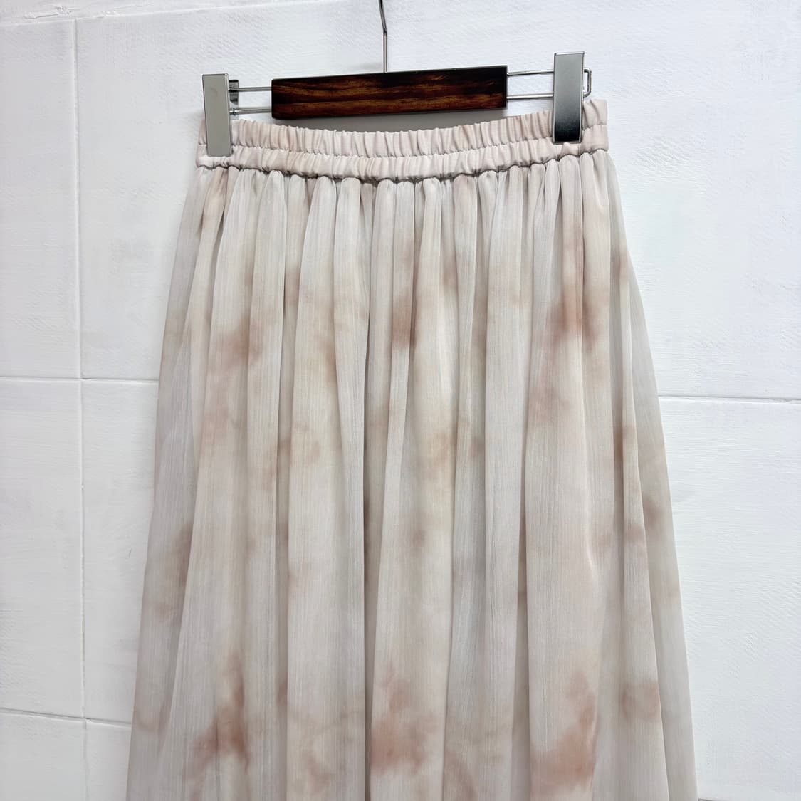 타이다이 히피 그런지 쉬폰 롱 스커트 JPN 상품이미지2