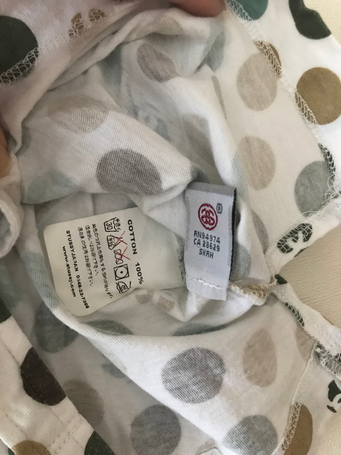 Stussy girls dot frill sleeveless 상품이미지5