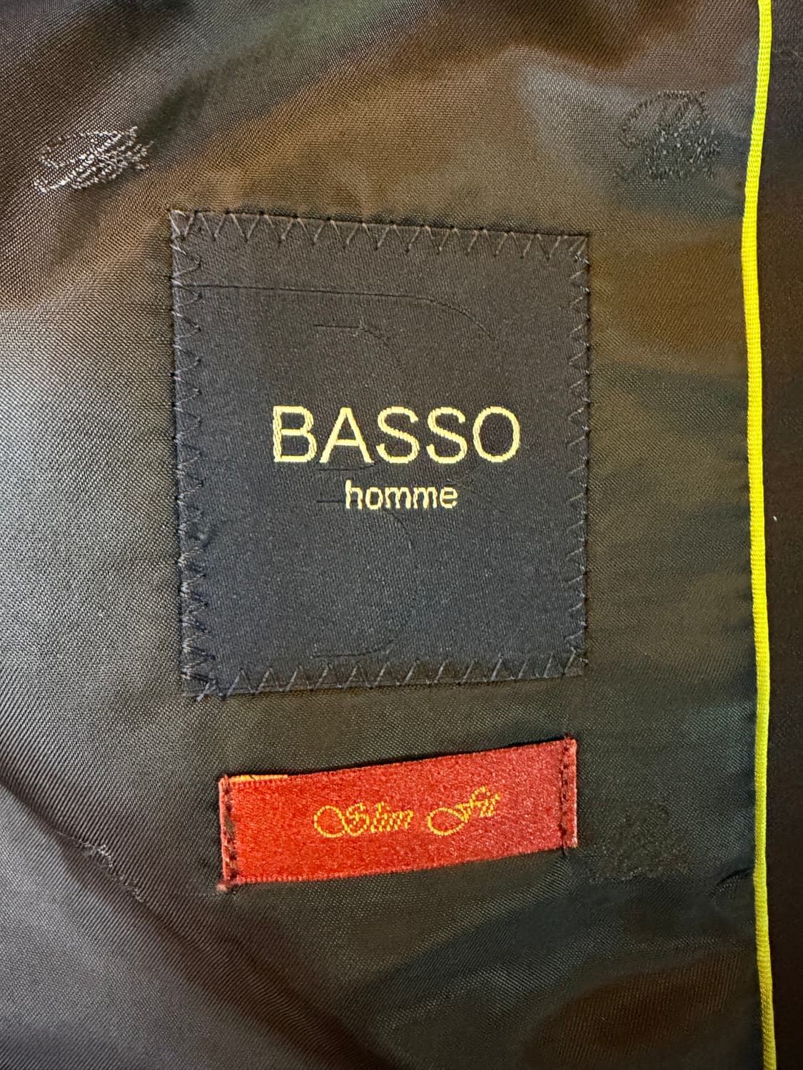 BASSO , 바쏘 싱글 수트 자켓+바지(셋업) 상품이미지2