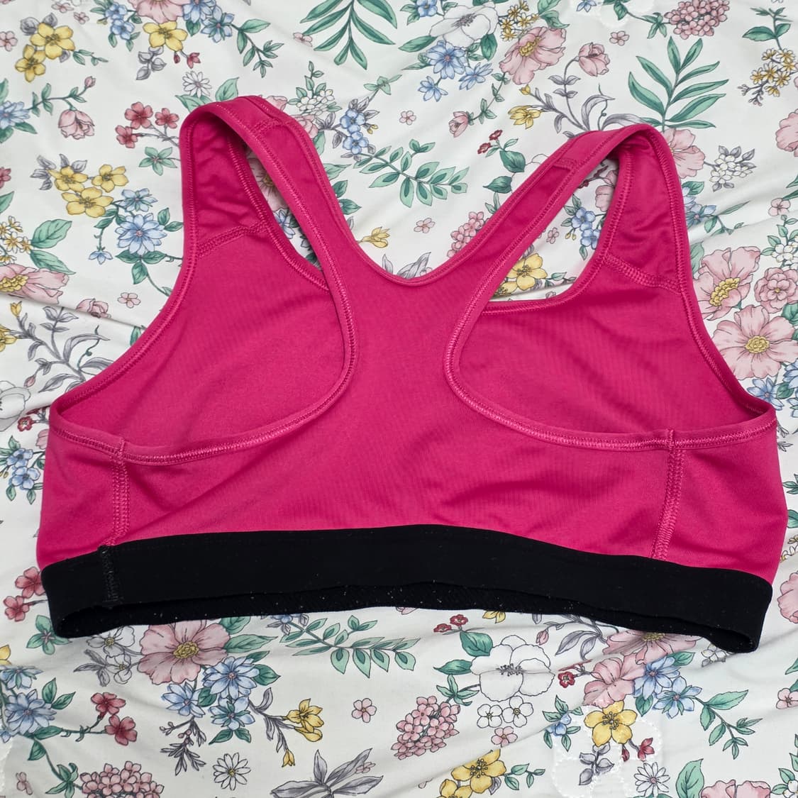 나이키 pro 빈티지 핫핑크 스포츠 브라탱크탑 상품이미지2