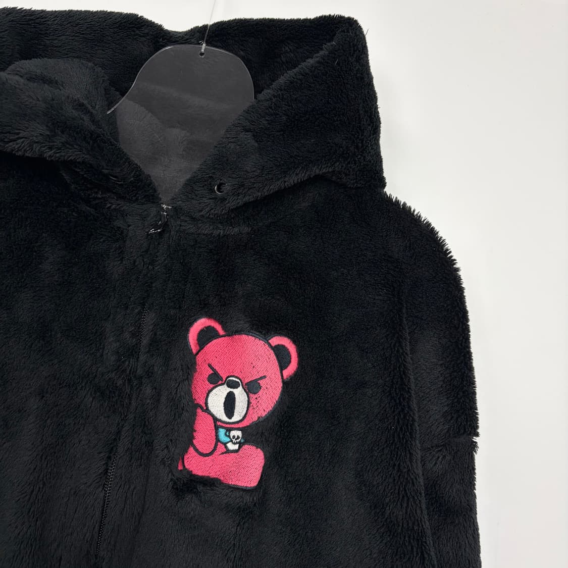 히스테릭글래머 베어 플리스 후리스 후드 집업 상품이미지4