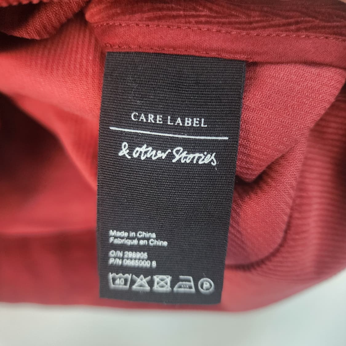 앤아더스토리즈 코듀로이 미니스커트 상품이미지4