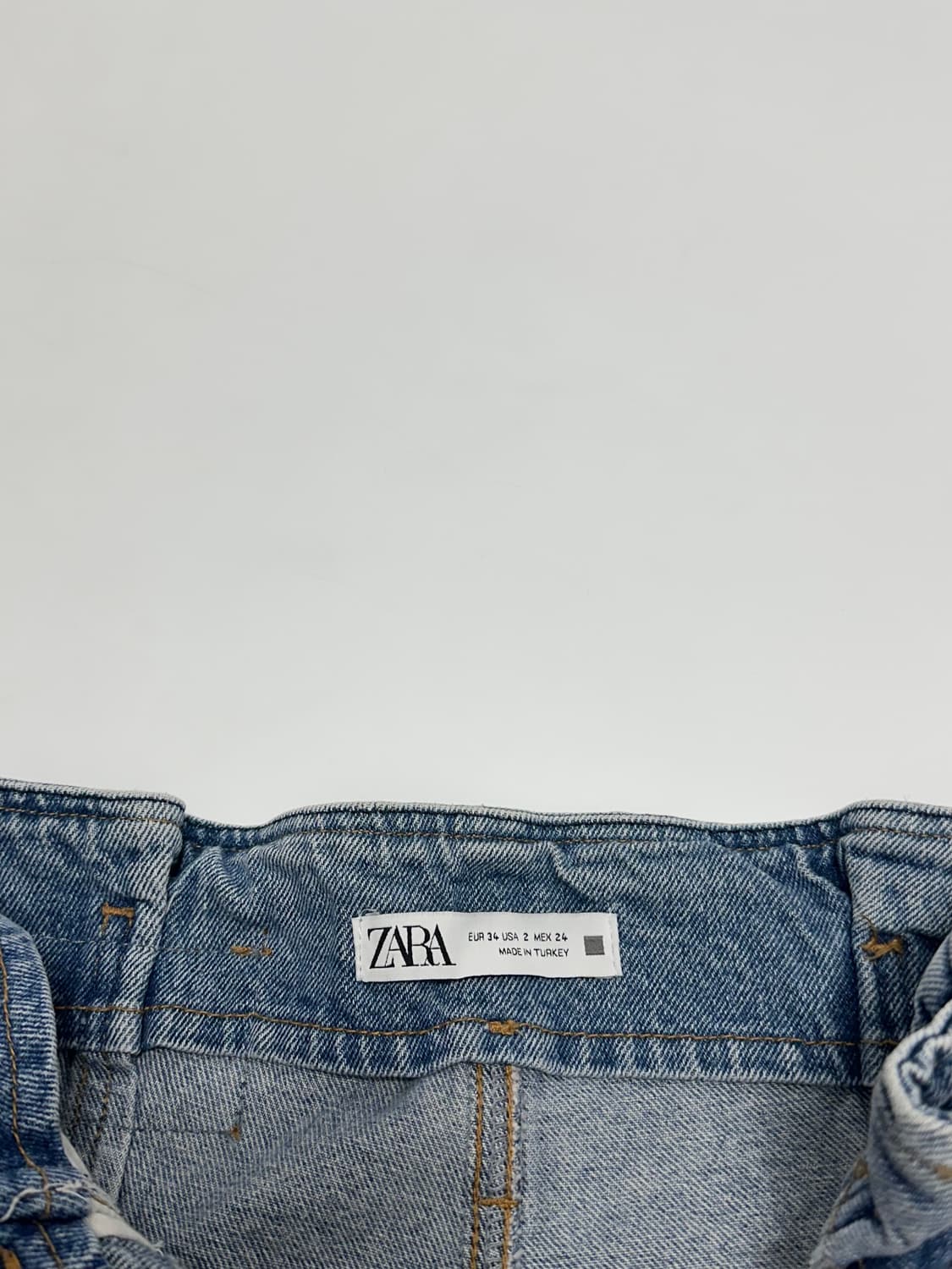 자라 zara 데님 배기팬츠 상품이미지7