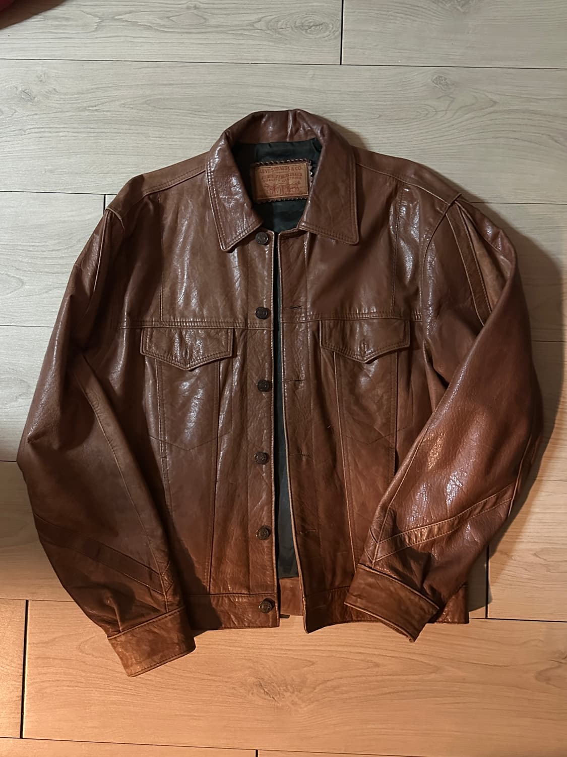 리바이스 레더자켓 상품이미지1