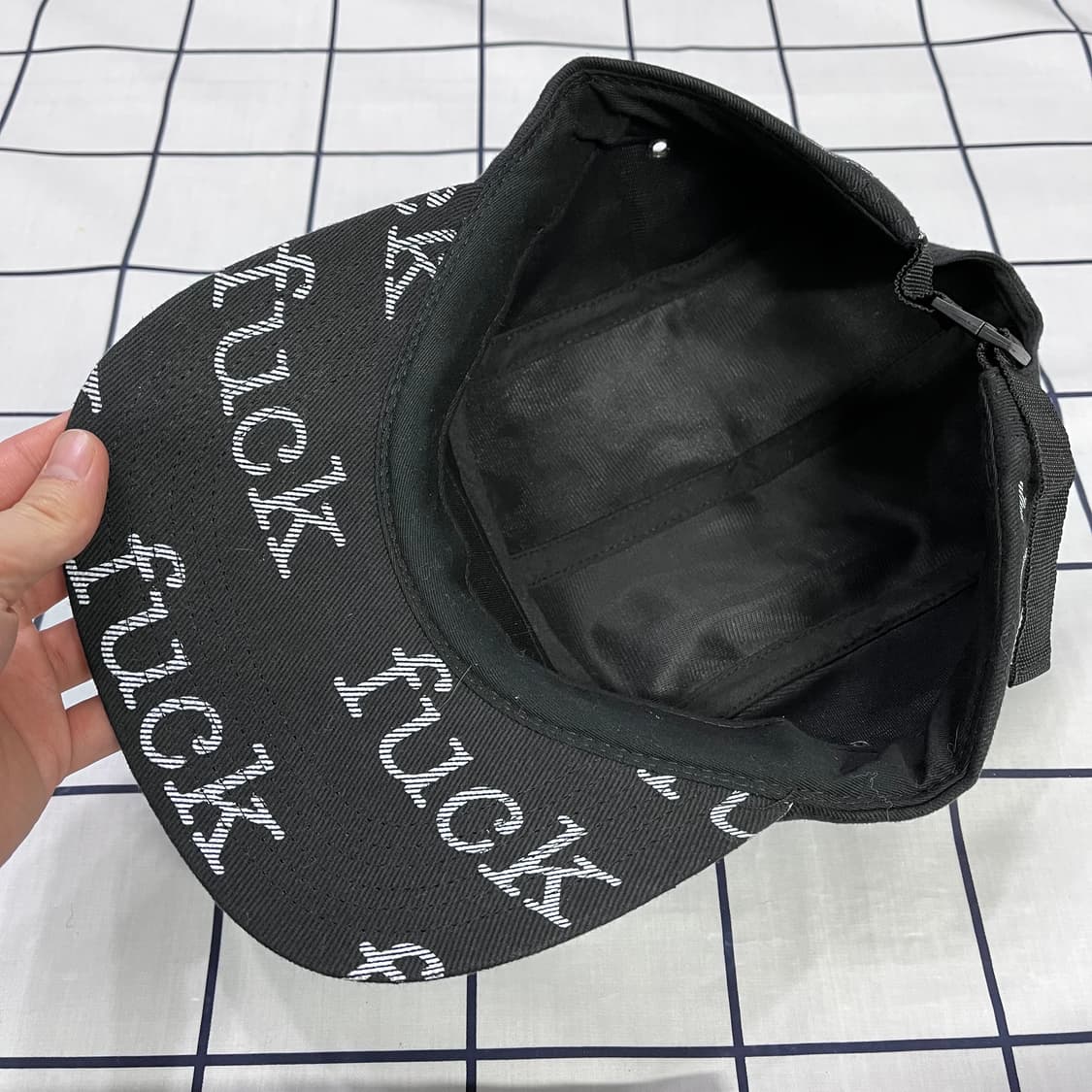 슈프림 fuck 캠프캡 상품이미지3