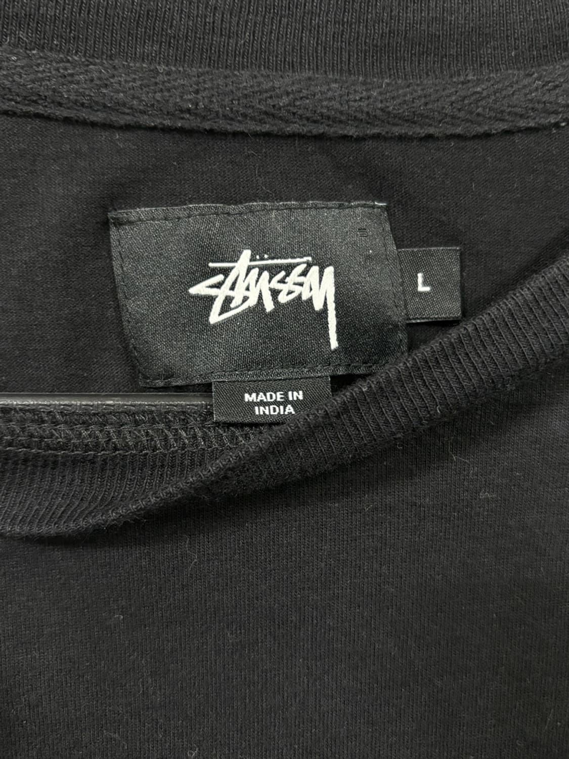 Stussy 스투시 타이다이 블랙 롱슬리브 상품이미지2