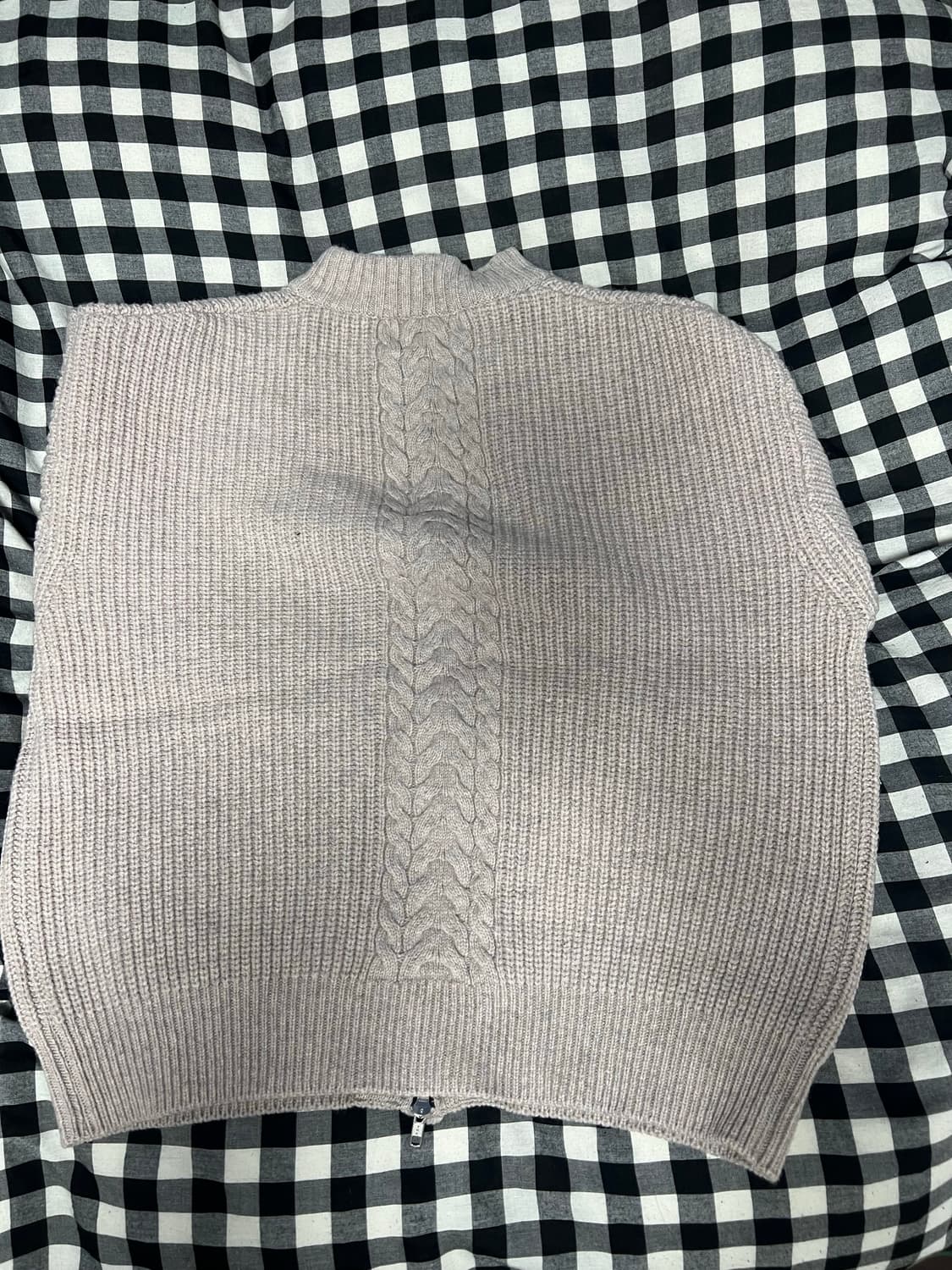 웨이비니스 타임리스 집압 니트 클라우드 핑크 상품이미지3