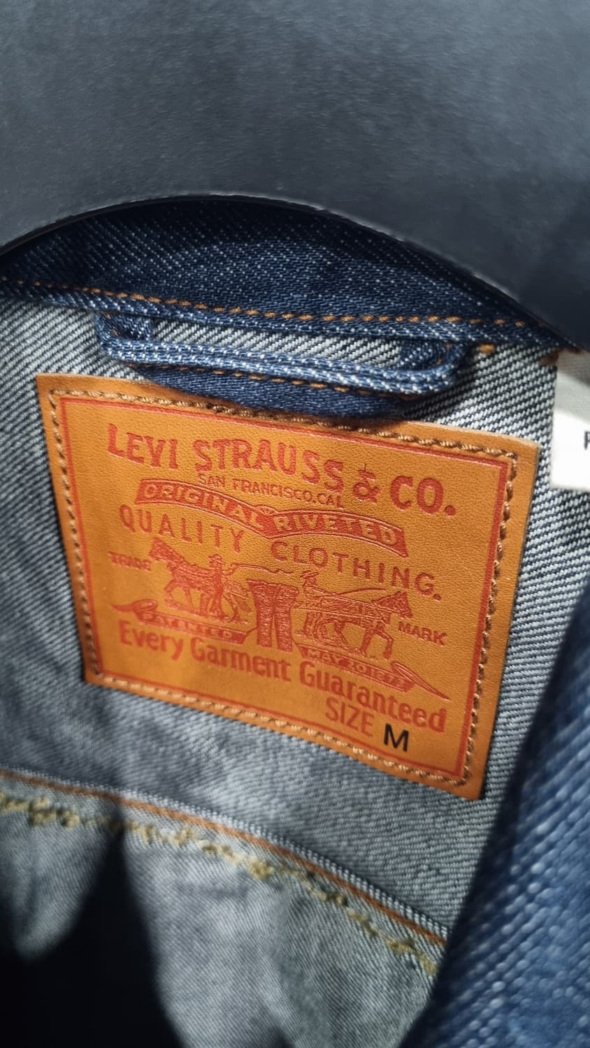 levis 1세대 커스텀 청자켓 95적당(가슴단면51) 상태매우좋음 상품이미지2