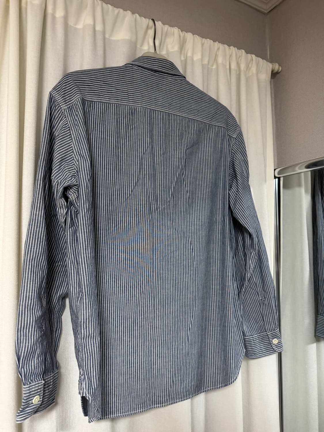 유니클로 히코리 워크셔츠 남성용  상품이미지2