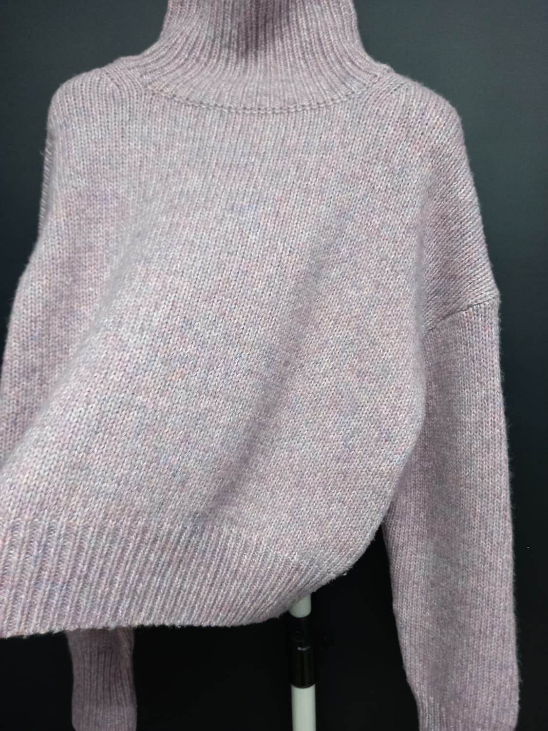 SIE 시에 모 하이넥 숏 니트 풀오버 F 33-66 상품이미지7