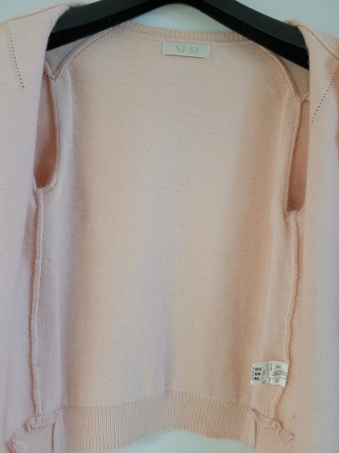 한섬 SJ SJ 울 블렌드 브이넥 가디건 S 상품이미지3