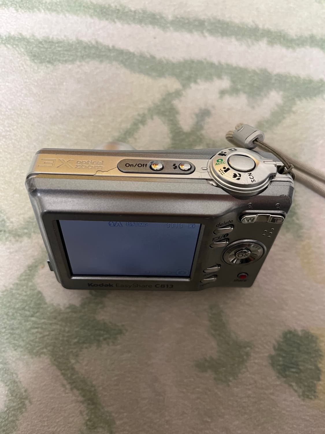 코닥 이지쉐어 kodak c813 실버 디카 빈티지 카메라  상품이미지5