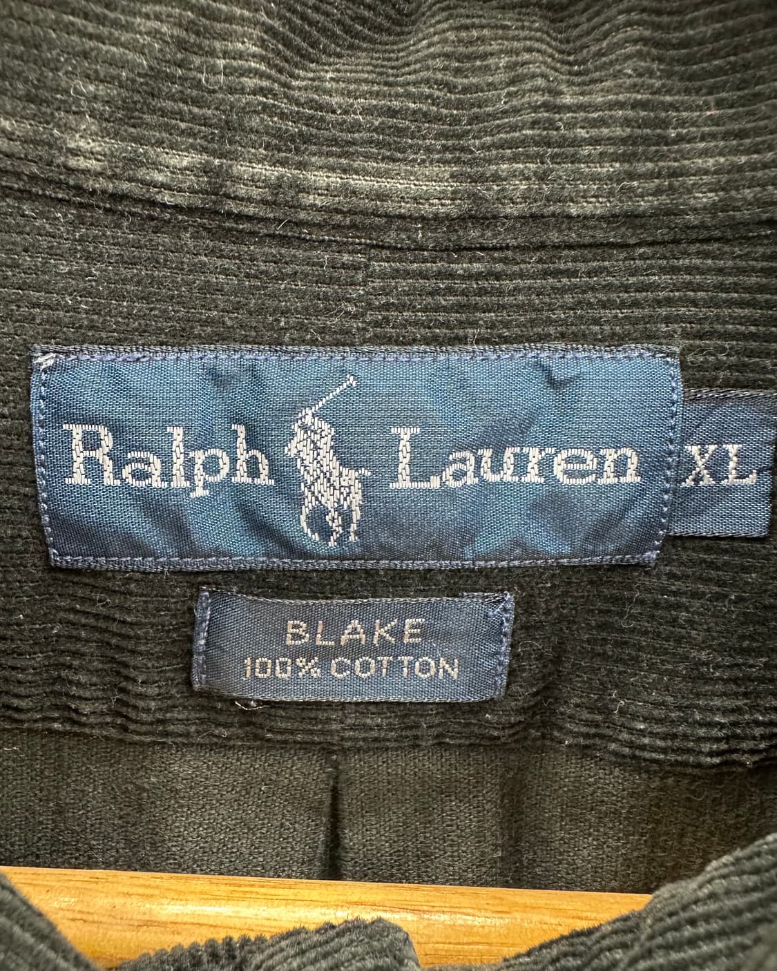 (XL)90'S 폴로 코듀로이 셔츠-M1552 상품이미지2