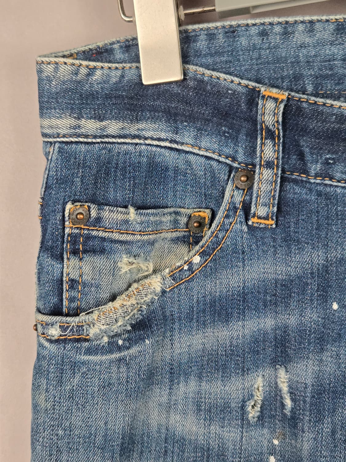 [무료배송]디스퀘어드2 남성 46 스판 클레멘트진 청바지 정품 상품이미지6