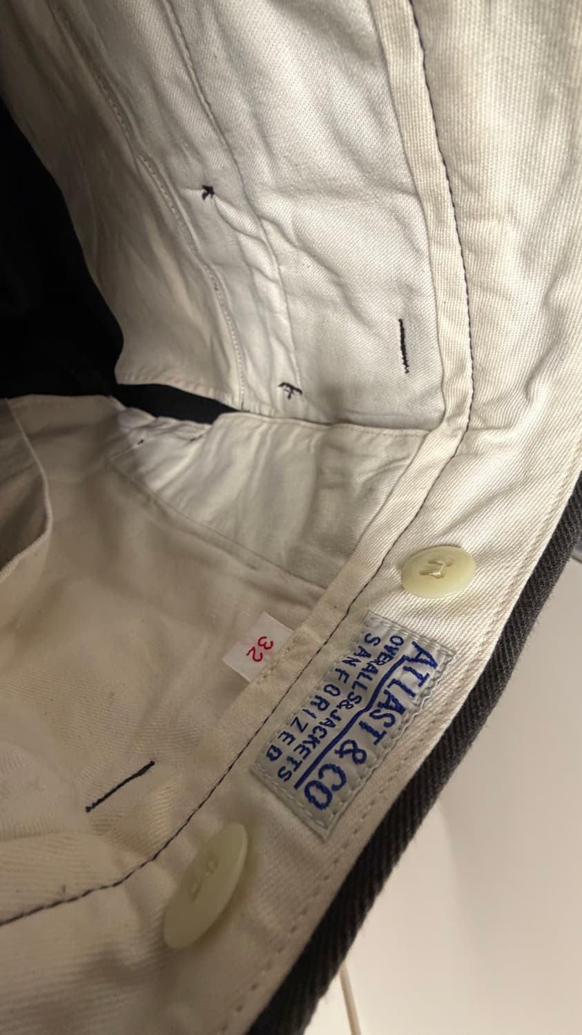 타임원클로딩 챠콜 트라우저 상품이미지2