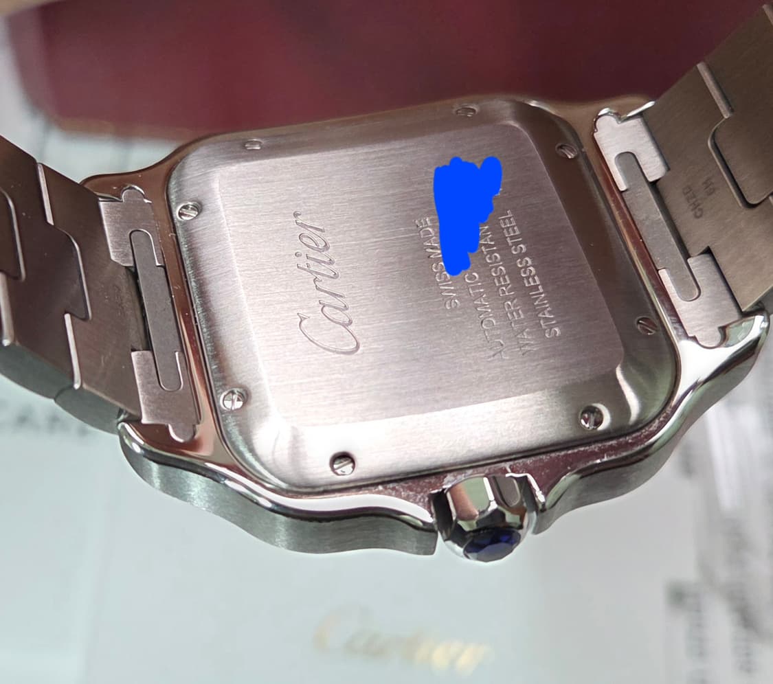 까르띠에 산토스 신형 18k콤비 라지 오토매틱 풀셋 
 상품이미지8