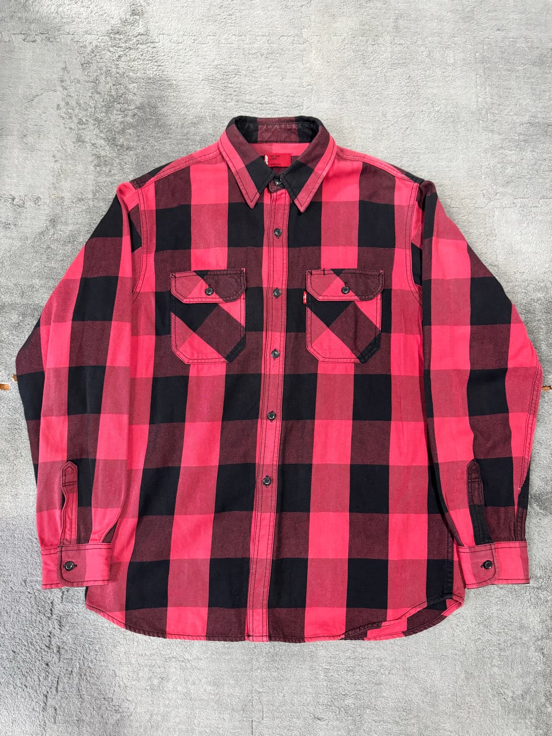 리바이스 레드탭 체크셔츠 상품이미지1