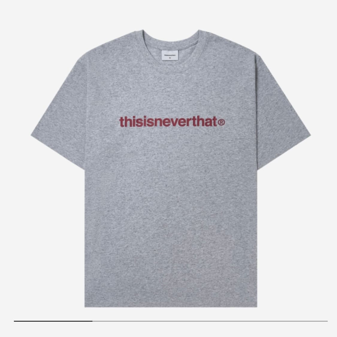 Thisisneverthat T-Logo T-Shirt Heather G 상품이미지1