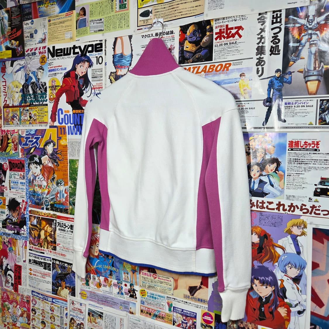 00'S 나이키 화이트 핑크 걸즈 코튼 집업  상품이미지5