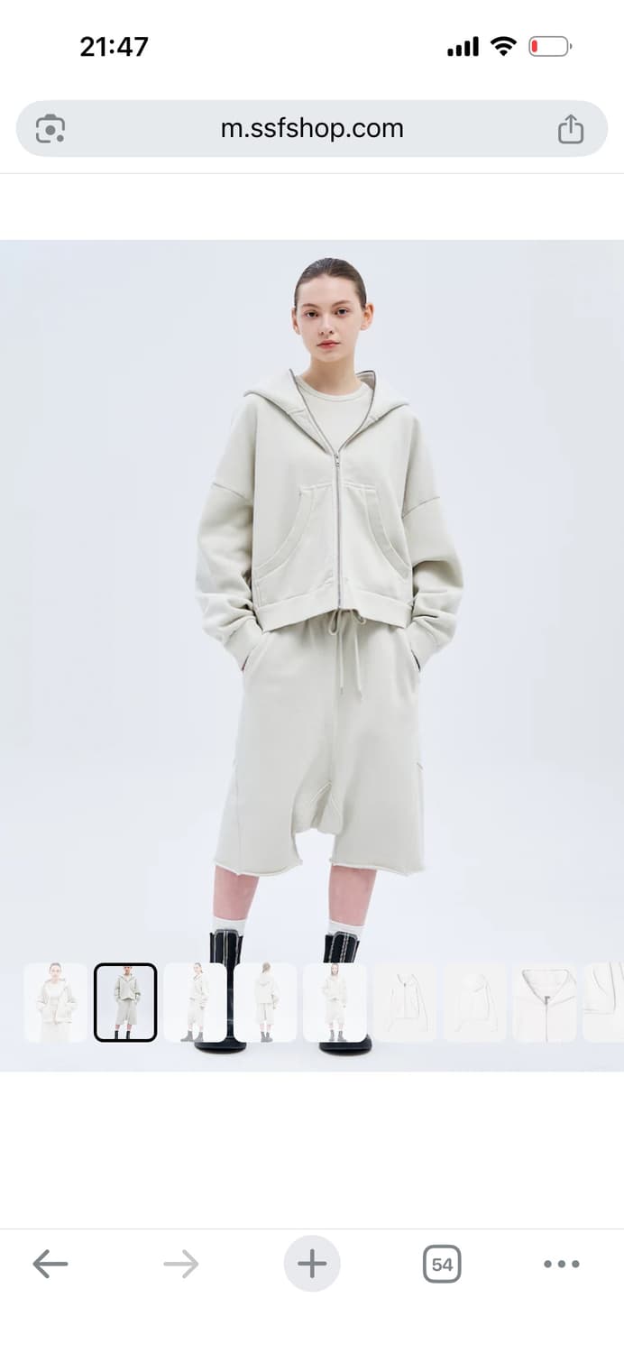 Entire Studios Eternal Zip (Ivory) XS 상품이미지1