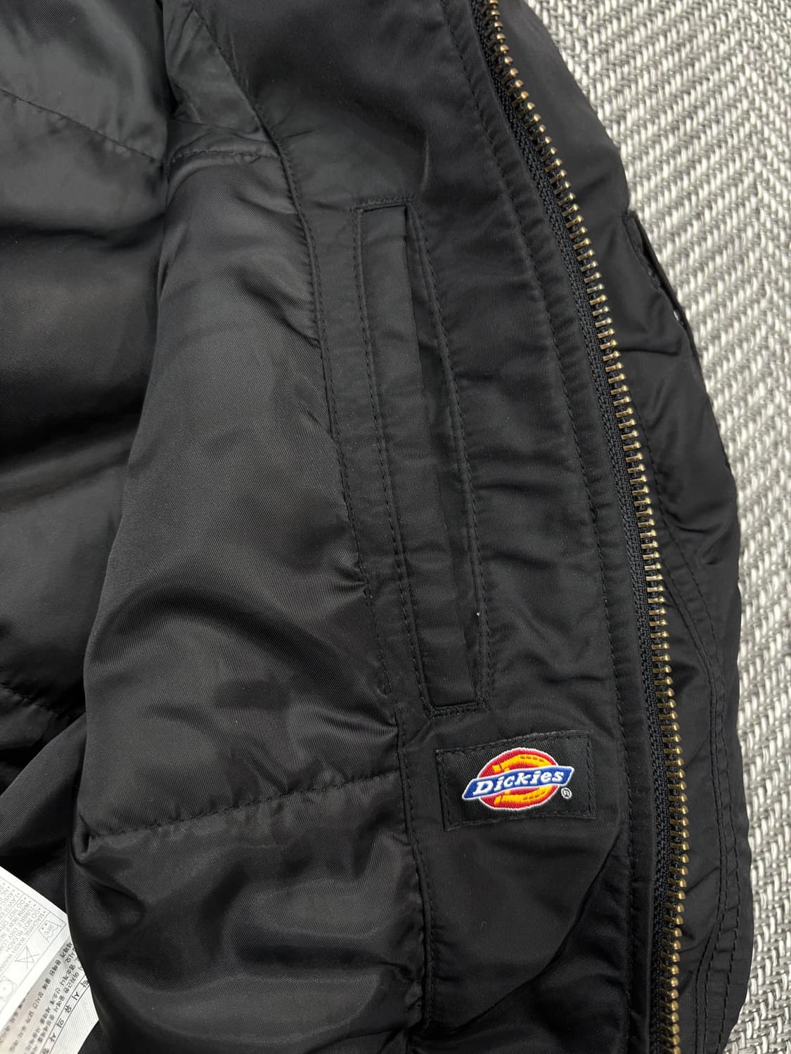 디키즈 ma-1 항공점퍼 블랙s 상품이미지5