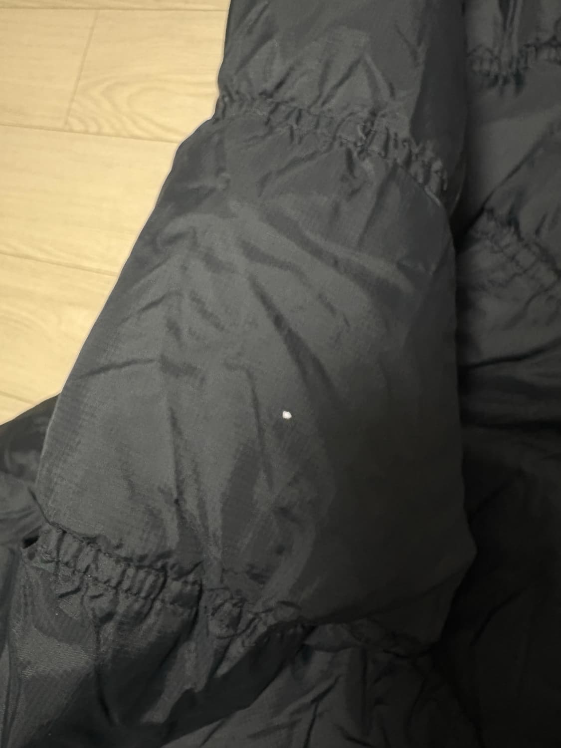 나이키 덕다운 블랙 패딩, 모자 탈부착 L 상품이미지7