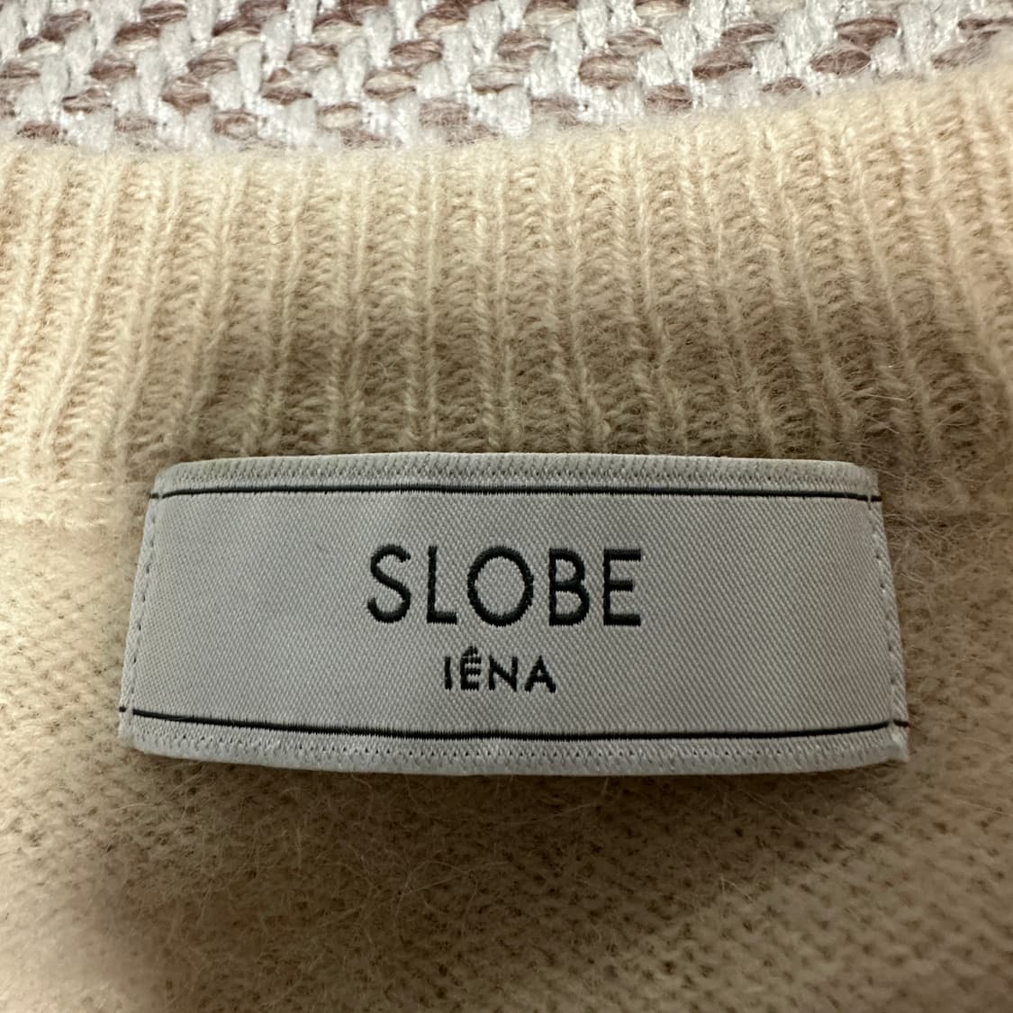 INEA slobe wool & angora knit cardigan 상품이미지3
