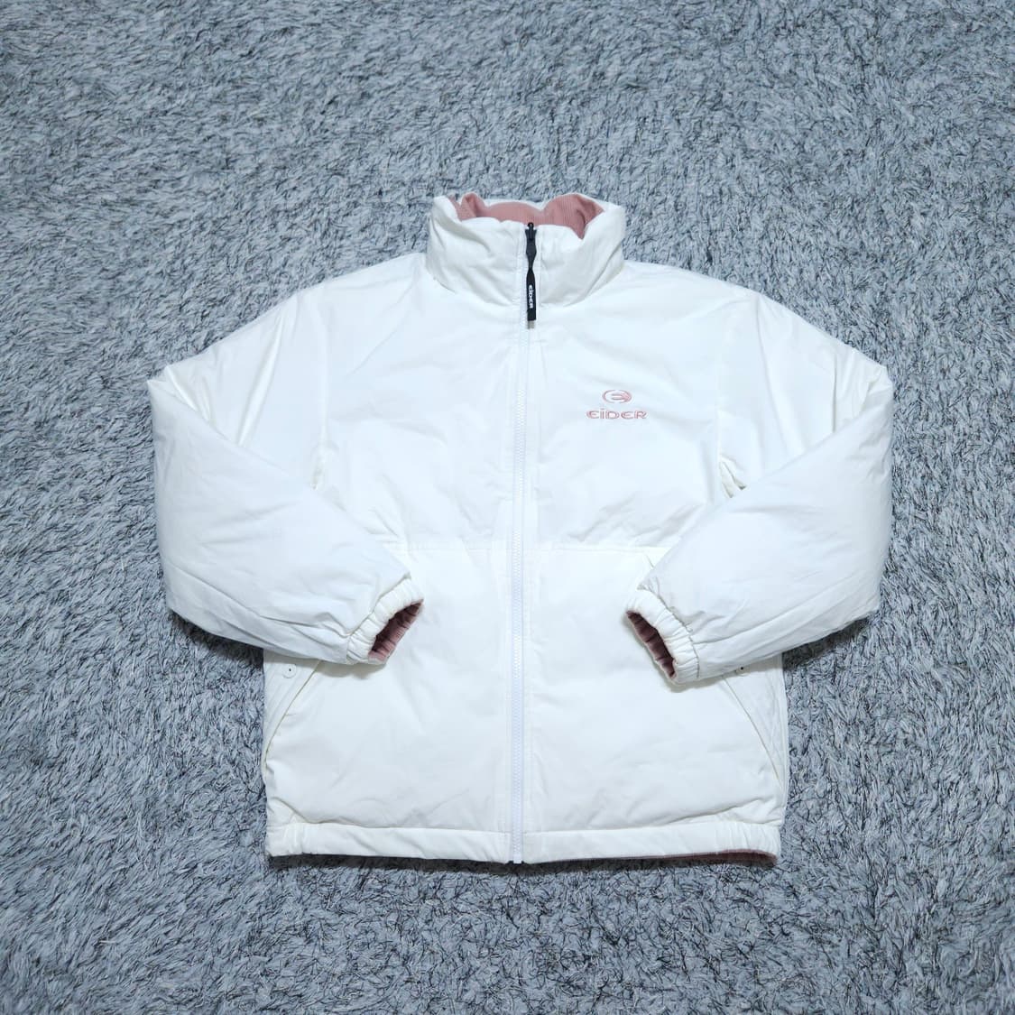 아이더) M 여자 코듀로이 양면패딩 구스다운 / 왕눈이샵 상품이미지2