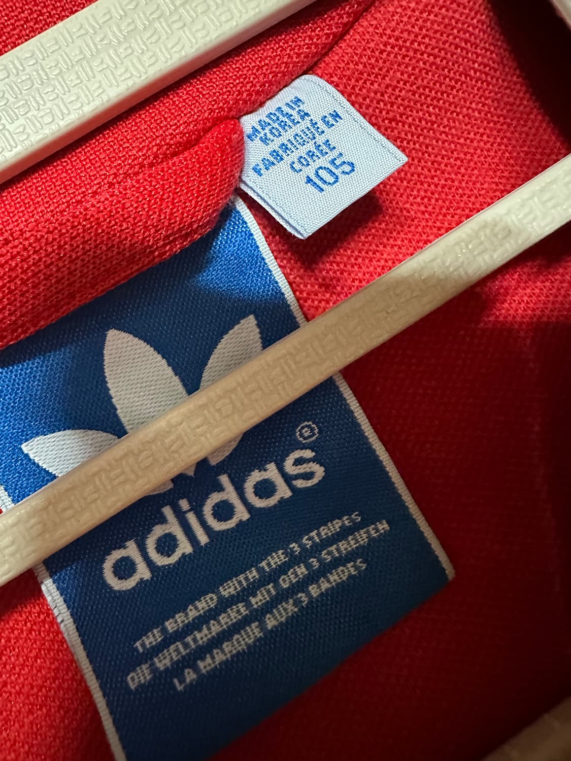 아디다스져지 아디다스 레드 유로파 트랙탑 불꽃져지 집업 파이어버드 105 상품이미지4