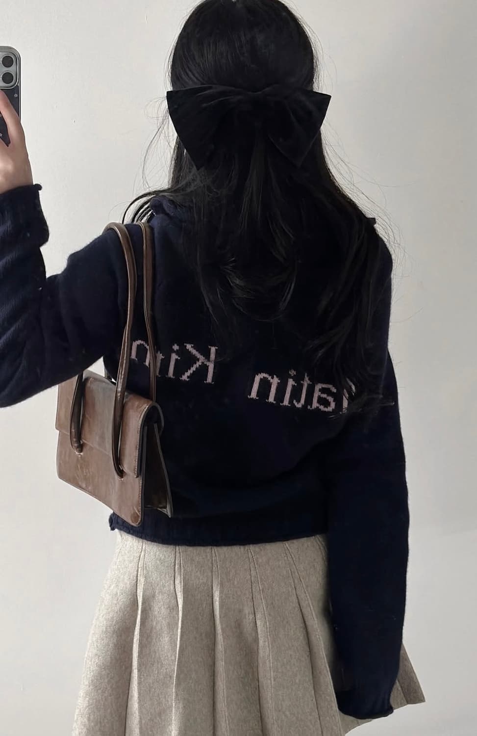 마뗑킴 핑크 레터링 희귀품  상품이미지1