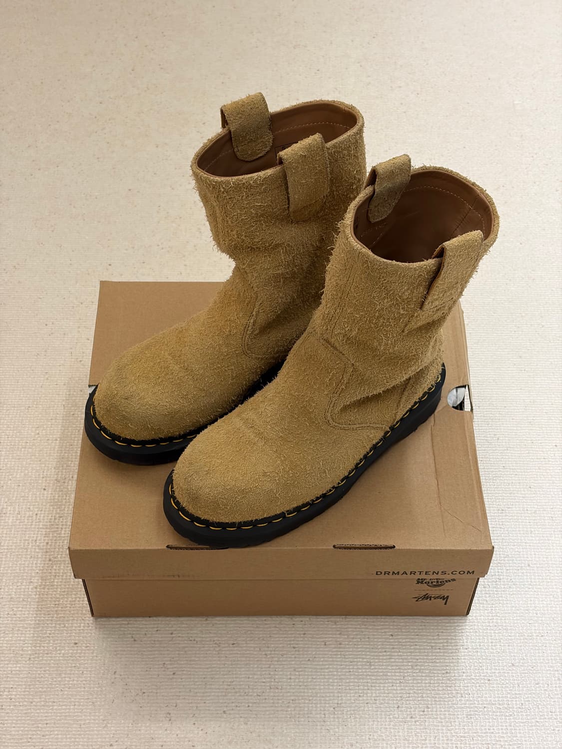 [38] 스투시 닥터마틴 데콘 스웨이드 부츠 상품이미지1