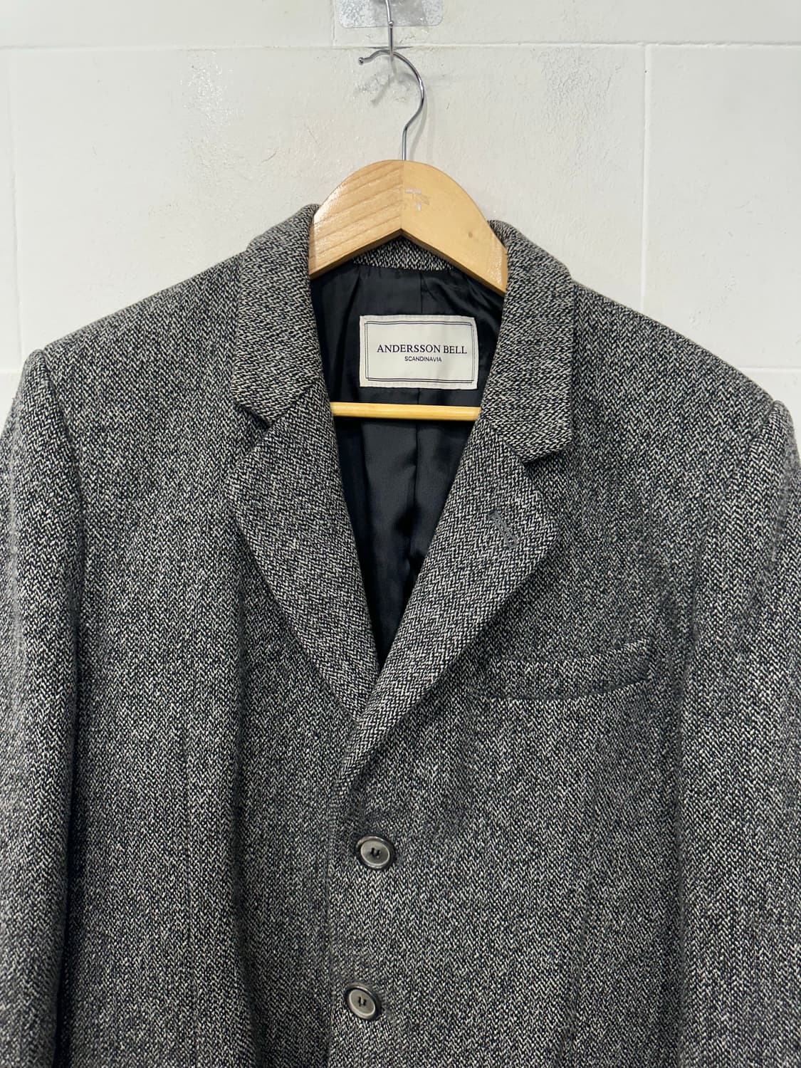 엔더슨벨 해링본 싱글코트 상품이미지2