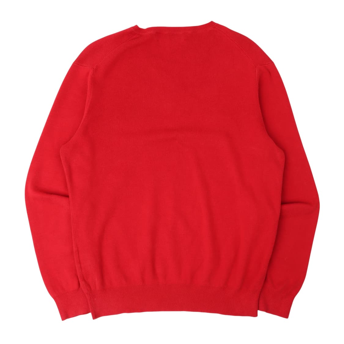 폴로 랄프로렌 레드 피마코튼 브이넥 니트 상품이미지5