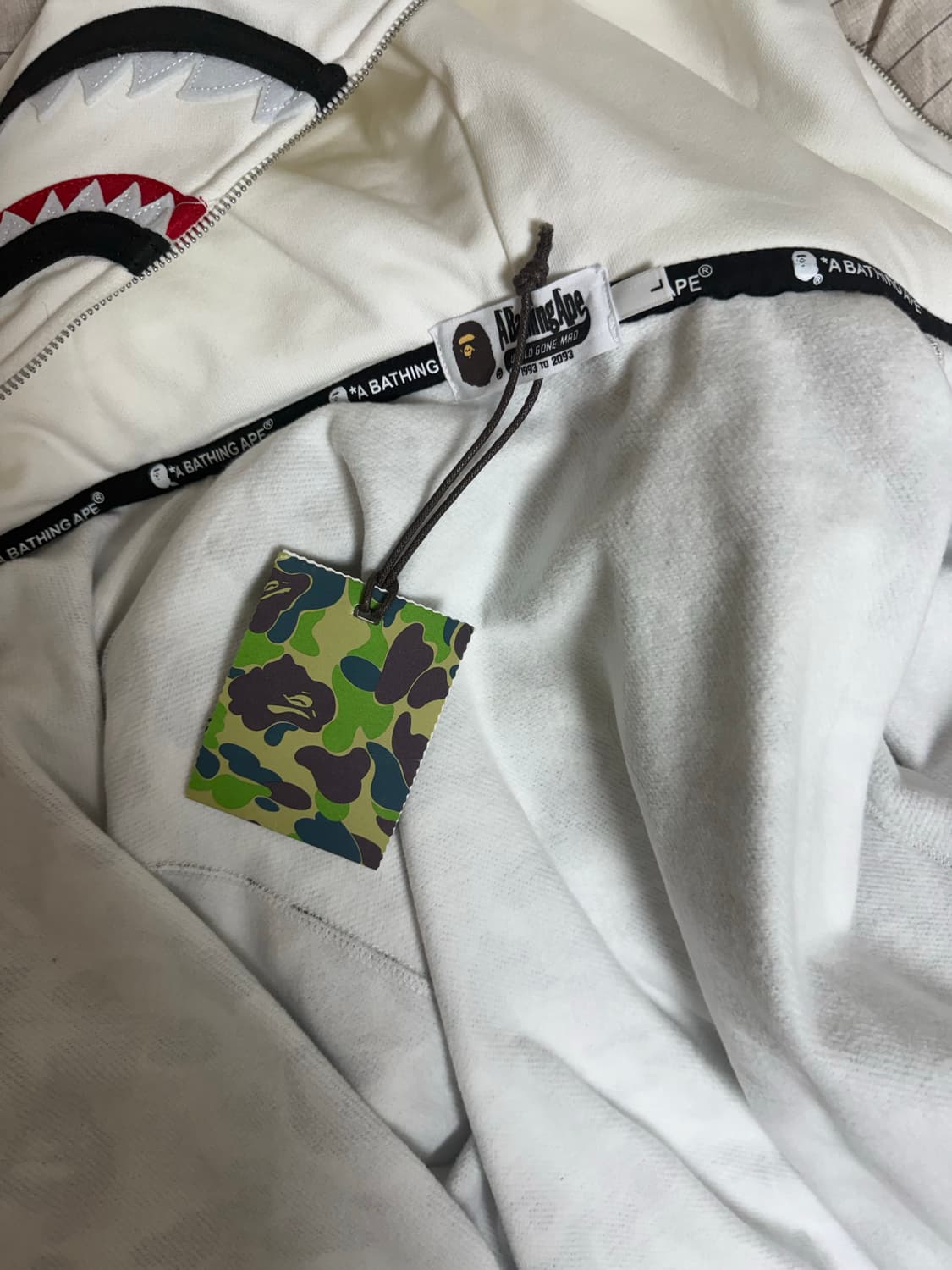 베이프 더블후드집업 상품이미지3