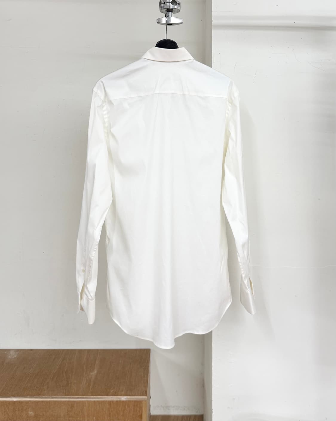 프라다 화이트 코튼 나일론 블렌드 셔츠 상품이미지6